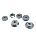 One Quarter Inch Hem Bead Roller Sets With Three Quarter Inch Shafts And Two And A Half To Three Inch Spacing, CNC Machined Hardened Steel