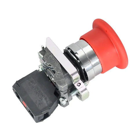 Kickass Emergency Stop Switch For JLG Scissor Lift Boom Lift 4360475 And 2910290, durable red button with black base for easy installation.
