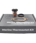 DIY Friendly Thermostat Repair Kit For Mercury Marine Outboard Engines 4 Stroke 8 To 30 HP Carb EFI 140 F Temperature Rated