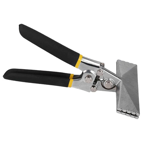 Sheet Metal Hand Seamer And Straight Jaw Bender with Ergonomic TireGrip Handle for metal panels, ideal for door and window frames.