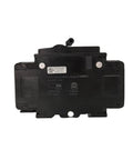 Back view of Beefy 15 Amp Miniature Circuit Breaker 1 Pole 120 and 240 Volt DIN Rail or Surface Mount with UL 489 Listed.