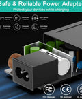 12V AC DC Power Adapter Replacement For Korg KA320 Power Supply, internal components, safety features, FCC CE UL certified
