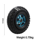 8 Inch Pneumatic Off Road Tire 200x50 For Electric Skateboard And Scooter With Beefy Aluminum Alloy Hub And Rubber Tread