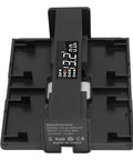 Foldable 4 In 1 Drone Battery Charging Hub With LCD Display Portable Charging Station showing status screen for Air 2S and Air 2