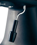 Close-up of the steam wand on the Semi Automatic Bean To Cup Espresso Coffee Machine for frothing milk.