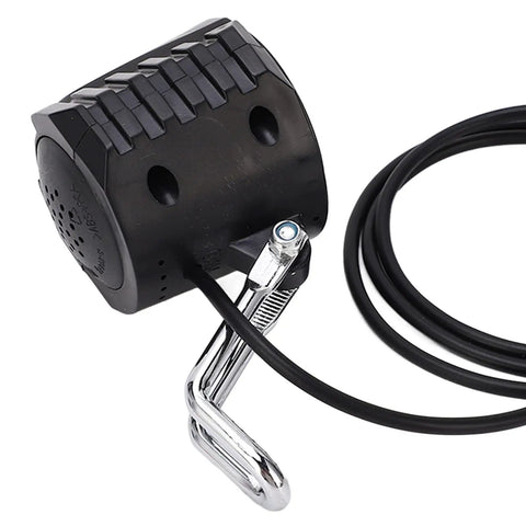 2 In 1 Electric Bike Horn And Front Headlight For 12 To 72V Ebikes And 10 Inch Electric Scooters Bright Led Front Light With Horn Easy Install Durable Cycling Accessory