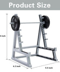 Squat Rack Pen Holder For Desk With Barbell Rack Design Gym Themed Office Organizer Mini Weight Rack Pencil Holder For Fitness Lovers