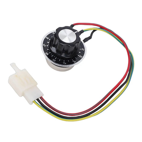 Electric Bike Speed Control Knob With 390mm Wire Three Settings For Electric Scooters Trikes ATVs UTVs And Karts Smooth Throttle Response