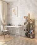 Room with Cactus Shaped Four Tier Bookshelf With Open Cube Shelves Standing 61.4 Inches Tall, Dope Mid Century Modern Display Unit