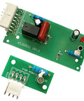 Ice Maker Control Board Replacement For KSCS25MSMS01 Refrigerator Black Color Easy Install Durable Part For KitchenAid Ice Maker Precise Performance High Compatibility Model KSCS25MSMS01 circuit board with connectors