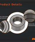 Front Wheel Hub Bearing With ABS For Hyundai Sonata 2013-2016, Tucson 2014-2016, Cadenza 2014-2016, Optima 2014-2015 FWD OEM-Grade