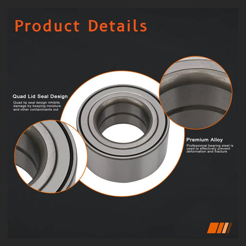 Front Wheel Hub Bearing With ABS For Hyundai Sonata 2013-2016, Tucson 2014-2016, Cadenza 2014-2016, Optima 2014-2015 FWD OEM-Grade