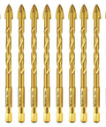 10 Piece 5Mm Masonry Drill Bit Set For Concrete Tile Brick Plastic And Wood With Tungsten Carbide Tips Built Tough