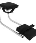 Wearable Garden Knee Seat With Thick Foam Pad And Metal Frame, Portable Kneeling Bench For Gardening And Outdoor Work, Lightweight And Adjustable For All Heights
