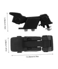 Hood Latch Locking Kit For 2007 To 2017 Trucks Anti Theft Hood Lock With Retainer Clip Easy Install Exterior Accessory