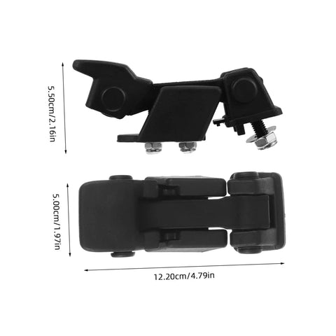 Hood Latch Locking Kit For 2007 To 2017 Trucks Anti Theft Hood Lock With Retainer Clip Easy Install Exterior Accessory