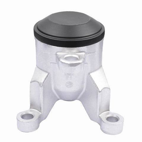 Front view of a single mount from Beefed Up Engine And Transmission Mount Kit For Nissan Altima 2007 Through 2012 3 5L And Maxima 2009 Through 2014 3 5L Auto CVT Replacement Set Of 5 Premium OE Quality Heavy Duty Mounts.