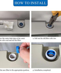 Step-by-step installation guide for Must-Have Pro-Grade Stainless Steel Washer Inlet Valve Filter Screen Kit on washing machine