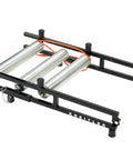 Alloy Bike Roller Set For Indoor And Outdoor Training, Premium Cycling Trainer With Ultra Quiet Ride, High Resistance
