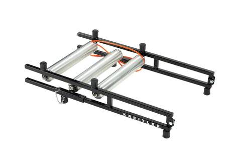Alloy Bike Roller Set For Indoor And Outdoor Training, Premium Cycling Trainer With Ultra Quiet Ride, High Resistance