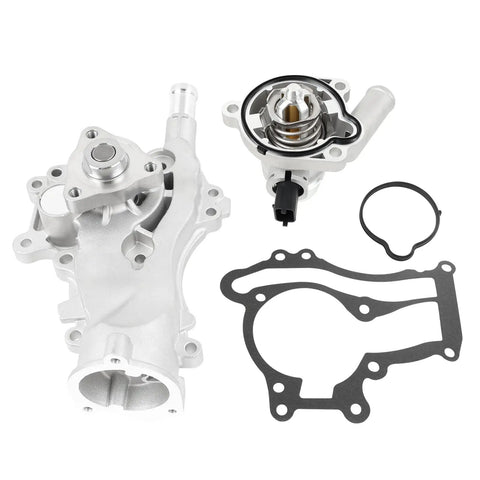 Water Pump Thermostat Kit Drop In Direct Replacement For 2013 2020 Encore And 2011 2016 Cruze 2016 Cruze Limited 2012 2020 Sonic And 2013 2020 Trax L4 1.4L Turbo Engine Premium Quality components with gaskets