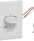 Smart Motion Sensor Box With Wall Plate, Easy Install, 500W Incandescent And 240W Fluorescent Capacity, 180 Degree Coverage