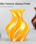 Silk Copper PLA Filament 1.75mm, 1kg Spool For 3D Printers, High Dimensional Accuracy 0.02mm, Glossy Silk Finish, Fits Most FDM Printers
