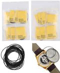 Pro Grade Rubber Watch Gasket Set For 16mm To 34mm Cases, 10 Sizes With 0.5mm And 0.6mm Thickness, Ideal Watch Repair Tools.