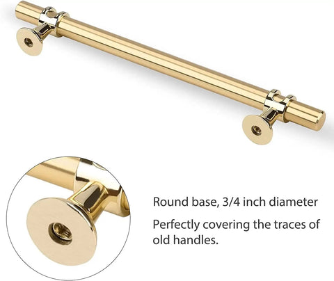 10 Pack Gold Cabinet Pulls Six And A Quarter Inch Brushed Gold Drawer Handles For Dresser Bathroom And Kitchen Top Notch Modern Hardware