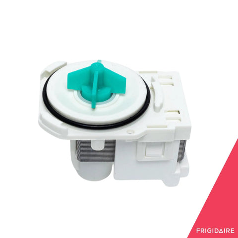 Drain Pump Replacement For Dishwashers A00044305 Compatible White top view showing durable construction and quality design