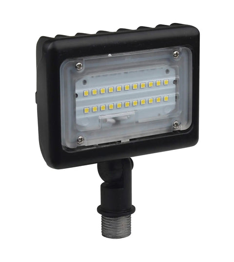 Heavy Duty 16 Pack LED Outdoor Flood Lights 15 Watt 4000K Bronze waterproof housing close-up view of a single light panel.