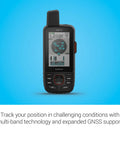 Rugged GPS Handheld With InReach Satellite Technology Two Way Messaging Interactive SOS And Detailed Mapping With A Three Inch Sunlight Readable Color Display And Global Iridium Connectivity For Outdoor Adventures