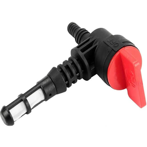 Fuel Valve Petcock Replacement for WheelHouse 5500 5550 8550 Generator Model 01646 with red handle