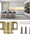 Antique Gold Magnetic Old School Cabinet Door Catch for Kitchen Cabinets and Closets with zinc alloy vintage hardware