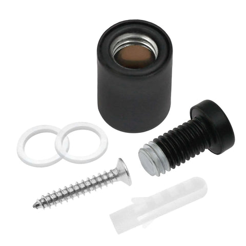 12 Pcs Stainless Steel Wall Sign Standoff Screws One Half Inch By Zero Point Seven Eight Inch Black Mounting Hardware components