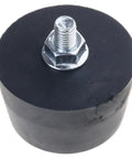 8mm Thread Shock Absorbing Feet For Compressors And Oil Free Machines Nonslip Rubber Pad With Mounting Hardware, Screws And Nuts