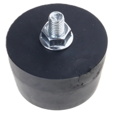 8mm Thread Shock Absorbing Feet For Compressors And Oil Free Machines Nonslip Rubber Pad With Mounting Hardware, Screws And Nuts