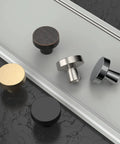 Ten Pack One And One Quarter Inch Brushed Satin Nickel Cabinet Knobs Round For Kitchen Cabinets Dresser Drawers Zinc Hardware