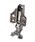 Soft Closing Hinges For Aluminum Frame Cabinets And Glass Doors With Adjustable Enlarged Base And Thickened Boost Arm For Smooth Cushioning No Slam Operation, Compatible With 19 To 24mm Frames And 14 To 21mm Wood Thickness Yosoo shown in front view