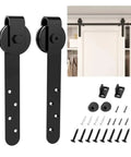 Full Extension Drawer Slides With Detachable Quick-Release Latches, Quiet Soft-Close Roller Hardware For Barn Wood Door Interior Rails