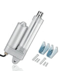 Heavy Duty 12V Linear Actuator With 2800N (617lbs) Load, IP67 Waterproof, 0.2 Inch Per Second Speed, 2 Inch Stroke, Mounting Brackets Included