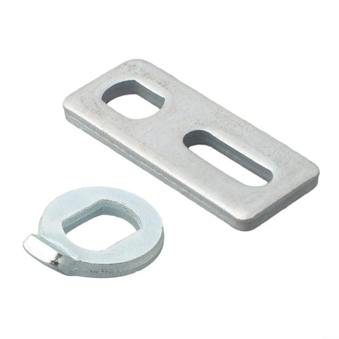 Heavy Duty Aluminum Alloy E Bike Motor Anti Rotation Washer With Precision Torque Arm Gasket For 14Mm And 16Mm Axles, silver metal components