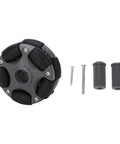 58mm omnidirectional wheel for robots with screws and fittings