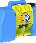 HW-4400 Portable Hand Wash Station with 9 Gallon Gravity Fed Tank, Grab-and-Go Activation, Blue Color for Outdoor Jobsites