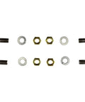 OE Replacement 1310 Series U Bolt Kit With U Joint End Yokes And Bearing Strap, showing U-bolts, washers, and nuts.
