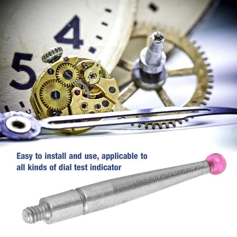 Interapid Lever Indicator Tips Set For Dial Test Indicator Pro Grade Tungsten Steel Probes With Ruby Needle Close-Up