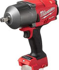 M18 FUEL High Torque 1/2-Inch Impact Wrench With Friction Ring 2767-20, heavy-duty power, rugged aluminum housing, front view