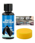 Phone Screen Scratch Remover And Glasses Scratch Repair Cream With Sponge Quick Fix Polish Paste For Screens Windshields Cameras Displays