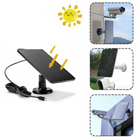 Efficient Solar Panel Charger Kit With DC Output In Monocrystalline Silicon ABS Shell And Adjustable Mounting Bracket