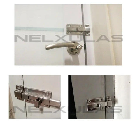 Stainless Steel Door Latch Sliding Lock Barrel Bolt 4.2 Inch Heavy Duty Security Latch For Doors on various door types